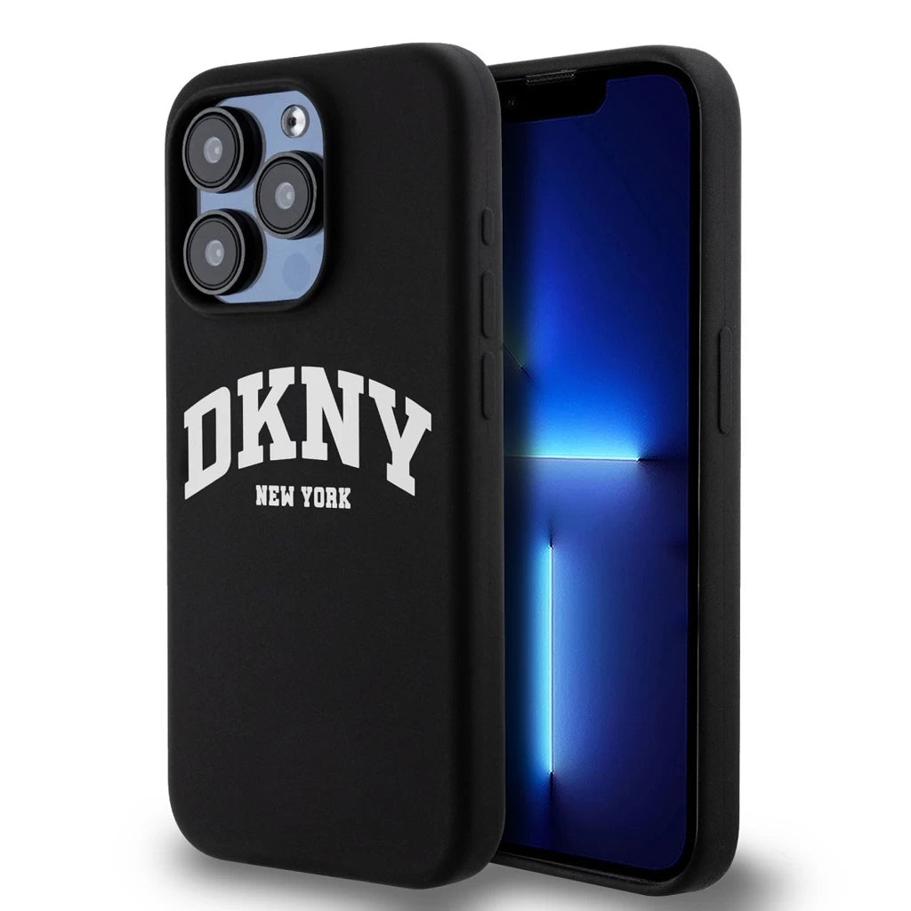 DKNY Liquid Silicone Arch Logo MagSafe tok iPhone 15 Pro készülékhez fekete -  iPhone 15 Pro tok a Domshop kínálatából