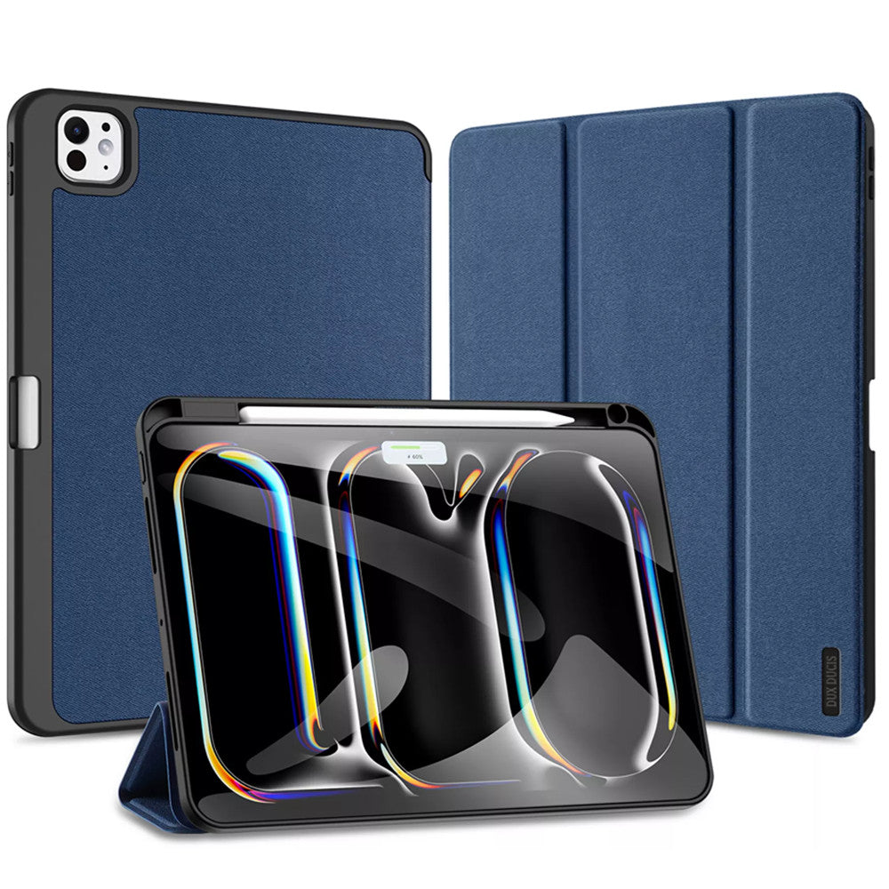 Dux Ducis Domo Apple iPad 7 / 8 / 9 10.2 kihajtható tok pencil tartóval, kék -  iPad 10.2" (2019/2020/2021) tok a Domshop kínálatából