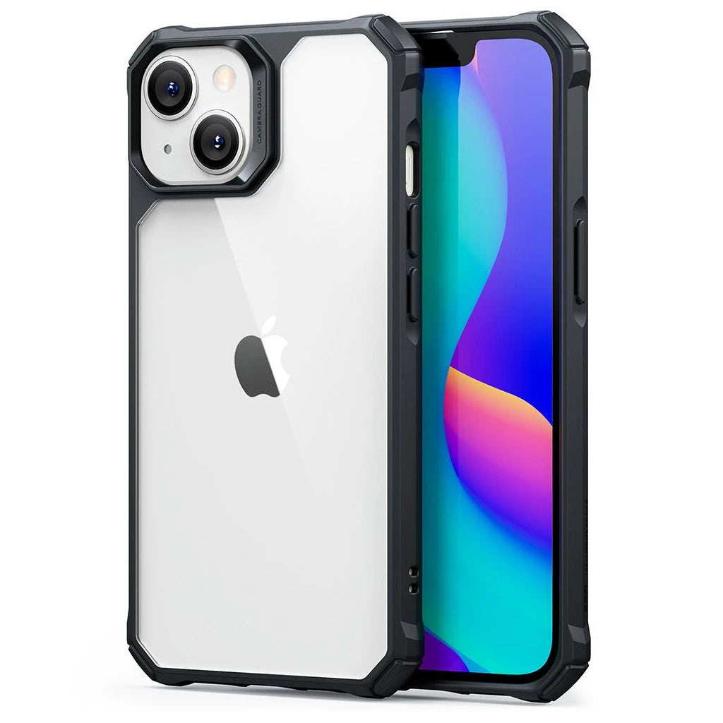 ESR AIR ARMOR iPhone 14 Plus / 15 Plus készülékhez tok átlátszó / fekete -  iPhone 15 Plus tok a Domshop kínálatából