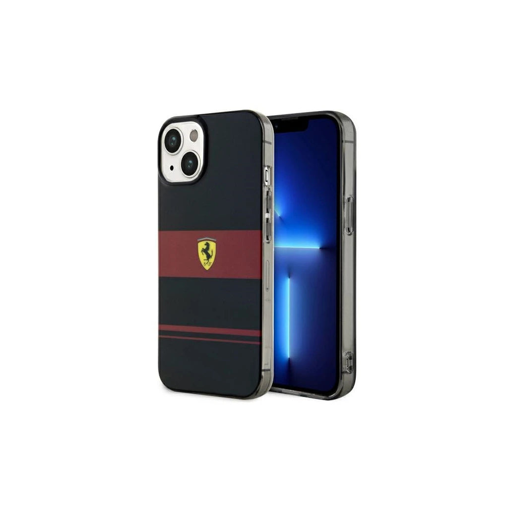 Ferrari FEHMP14SUCOK iPhone 14 / 15 / 13 6.1 készülékhez kemény tok IMD Combi Magsafe fekete -  iPhone 13/14/15 tok a Domshop kínálatából