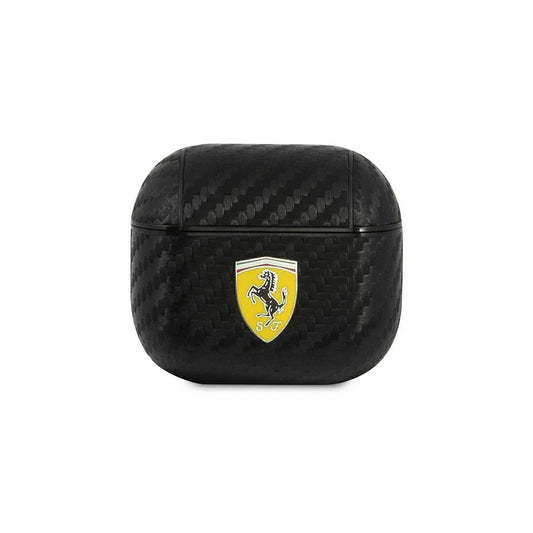 Ferrari FESA3CABK AirPods 3 készülékhez tok On Track PU Carbon fekete -  AirPods 3 tok a Domshop kínálatából