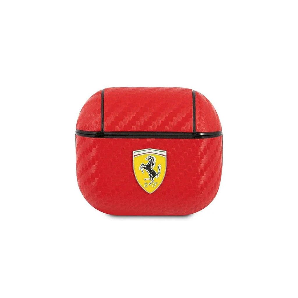 Ferrari FESA3CARE AirPods 3 tok készülékhez On Track PU Carbon piros -  AirPods 3 tok a Domshop kínálatából