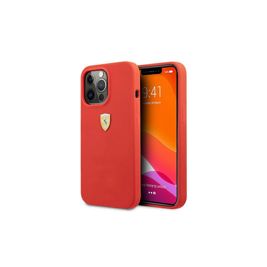 Ferrari FESSIHCP13XRE iPhone 13 Pro Max 6,7" készülékhez szilikon kemény tok piros -  iPhone 13 Pro Max tok a Domshop kínálatából