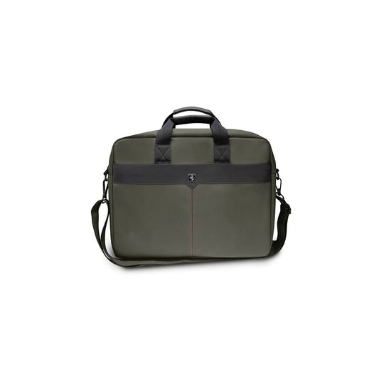 Ferrari táska FEOCECB15KA 16″ Off Track Scuderia Collection khaki -  15-16" laptop táskák a Domshop kínálatából