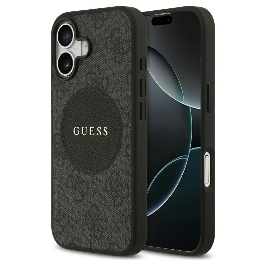Guess 4G Circle Classic Logo MagSafe tok iPhone 17 készülékhez fekete -  iPhone 17 tok a Domshop kínálatából