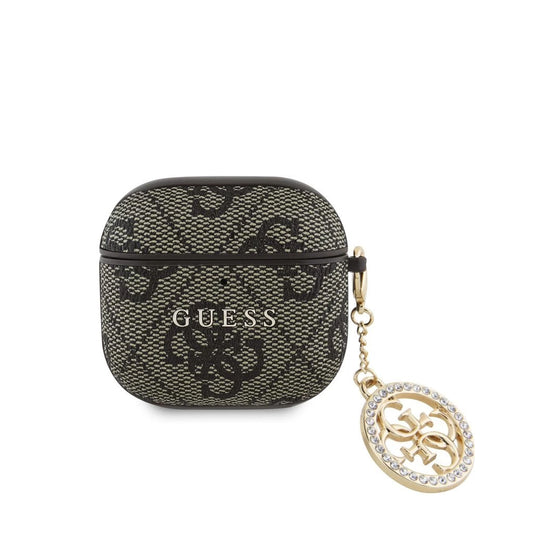 Guess 4G Script PC/PU Charm tok AirPods 4 készülékhez barna -  AirPods 4 tok a Domshop kínálatából