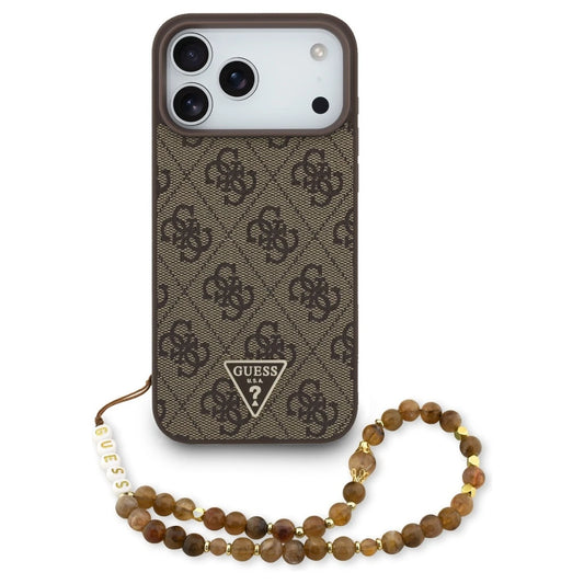 Guess 4G Strap Triangle Logo MagSafe tok iPhone 17 Pro Max készülékhez barna -  iPhone 17 Pro Max tok a Domshop kínálatából