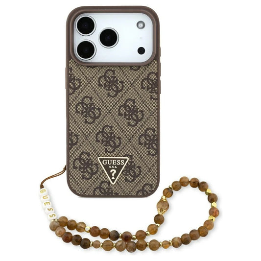 Guess 4G Strap Triangle Logo MagSafe tok iPhone 17 Pro készülékhez barna -  iPhone 17 Pro tok a Domshop kínálatából