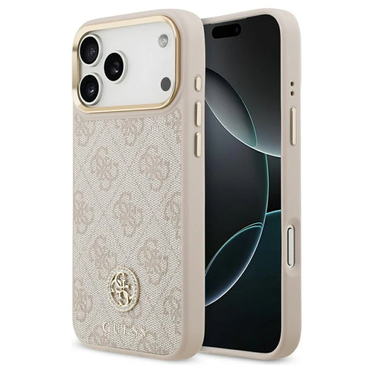 Guess 4G Strass Logo MagSafe tok iPhone 17 Pro Max készülékhez rózsaszín -  iPhone 17 Pro Max tok a Domshop kínálatából