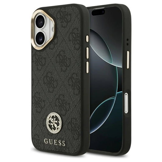 Guess 4G Strass Logo MagSafe tok iPhone 17 készülékhez fekete -  iPhone 17 tok a Domshop kínálatából