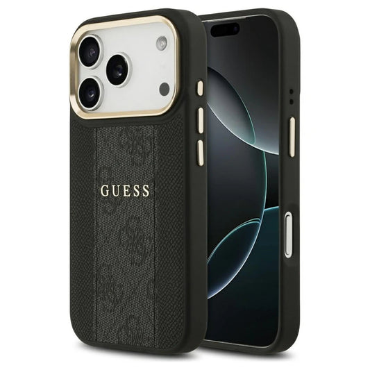 Guess 4G Stripe MagSafe tok iPhone 17 Pro készülékhez fekete -  iPhone 17 Pro tok a Domshop kínálatából