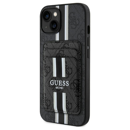 Guess 4G Stripes Magsafe tárcás tok iPhone 15 készülékhez fekete -  iPhone 15 tok a Domshop kínálatából