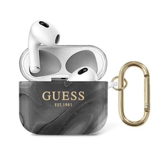 Guess Apple Airpods 3 tok fekete GUA3UNMK -  AirPods 3 tok a Domshop kínálatából