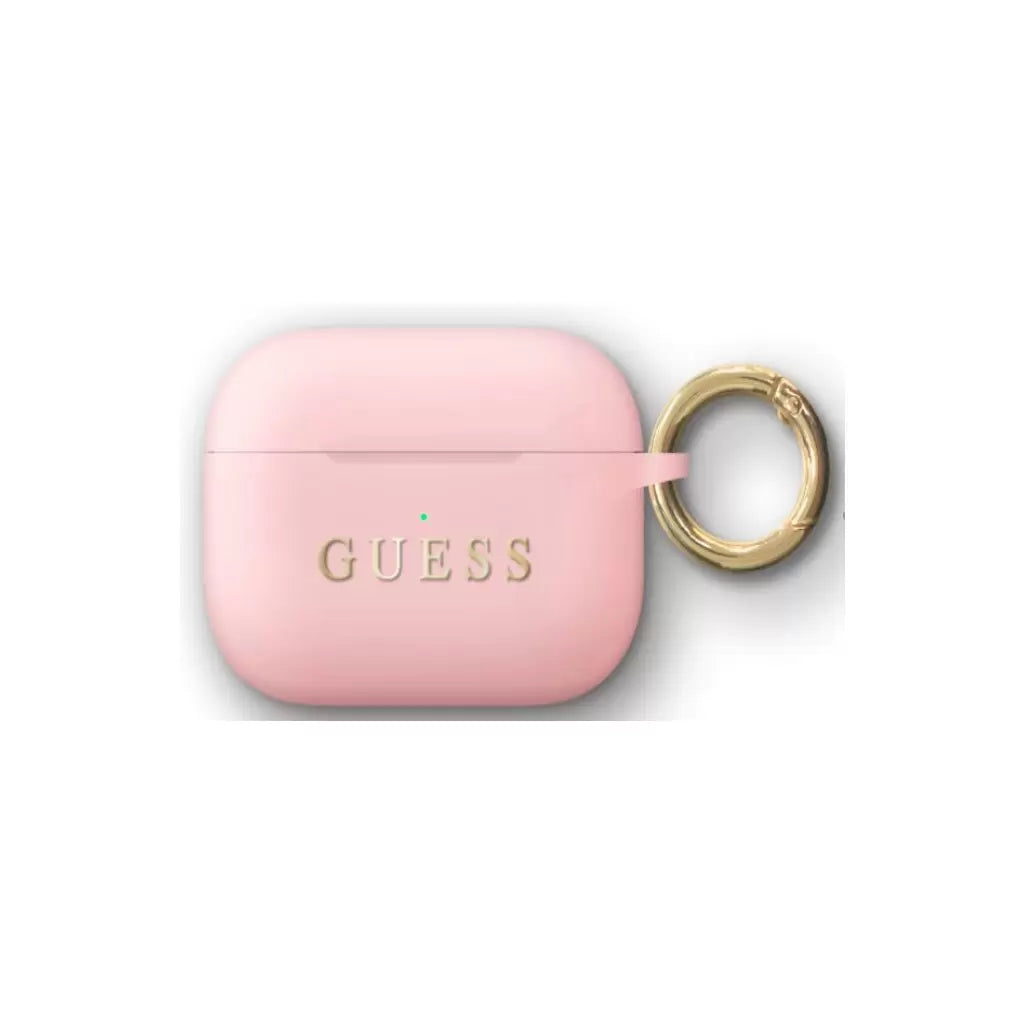 Guess Apple Airpods Pro szililkon tok, rózsaszín, GUACAPSILGLLP -  AirPods Pro tok a Domshop kínálatából