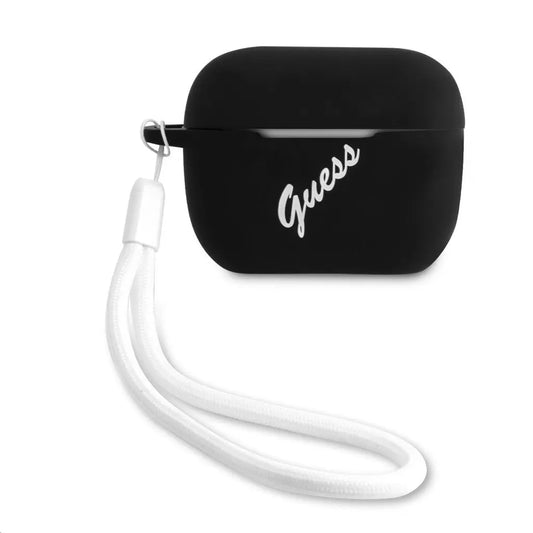 Guess Apple Airpods Pro tok, fekete, GUACAPLSVSBW -  AirPods Pro tok a Domshop kínálatából
