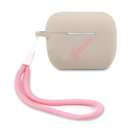 Guess Apple Airpods Pro tok, szürke, GUACAPLSVSGP -  AirPods Pro tok a Domshop kínálatából