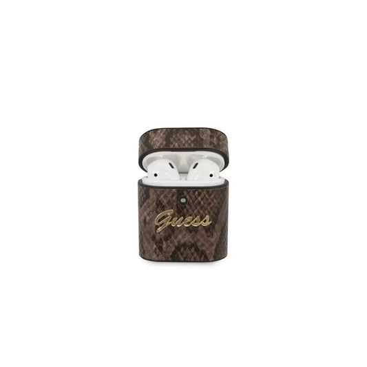 Guess Apple Airpods tok, barna, GUACA2PUSNSMLBR -  AirPods 1/2 tok a Domshop kínálatából