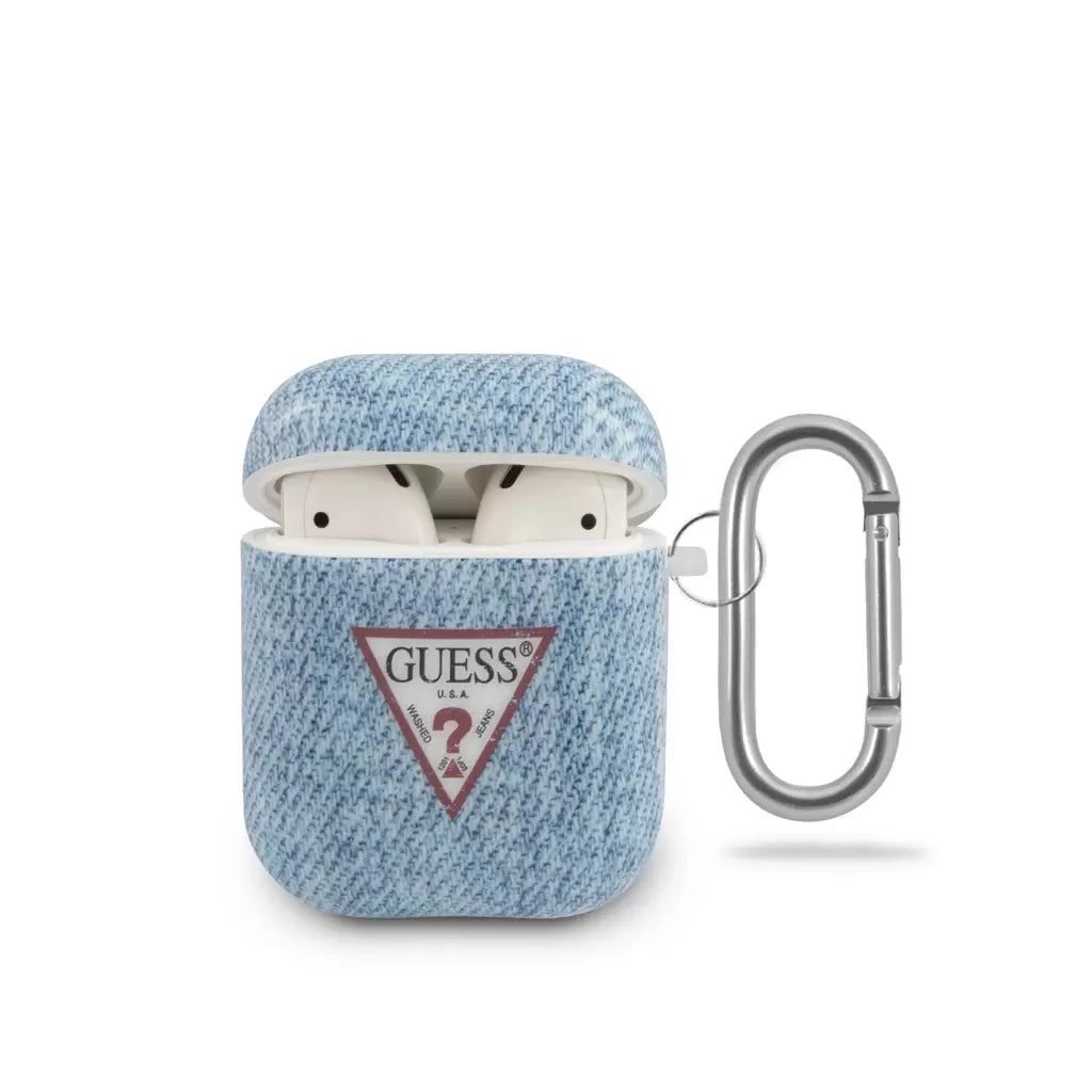 Guess Apple Airpods tok kék GUACA2TPUJULLB -  AirPods 1/2 tok a Domshop kínálatából