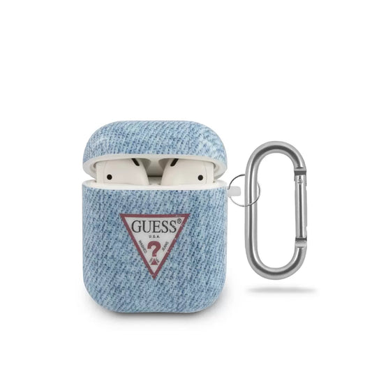 Guess Apple Airpods tok kék GUACA2TPUJULLB -  AirPods 1/2 tok a Domshop kínálatából