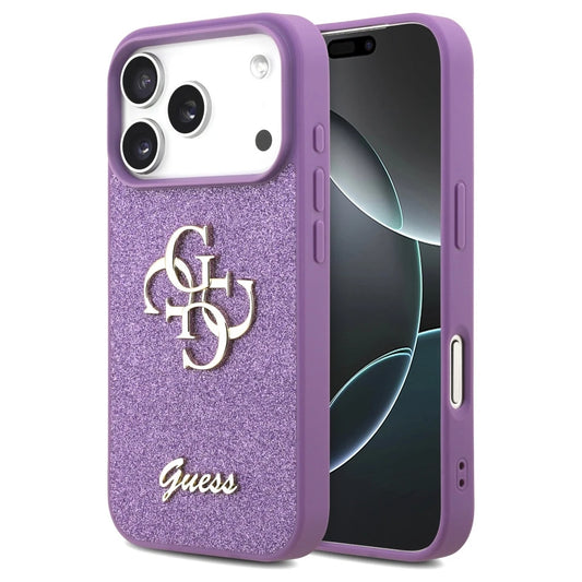 Guess Fixed Glitter Big 4G tok iPhone 17 Pro készülékhez lila -  iPhone 17 Pro tok a Domshop kínálatából