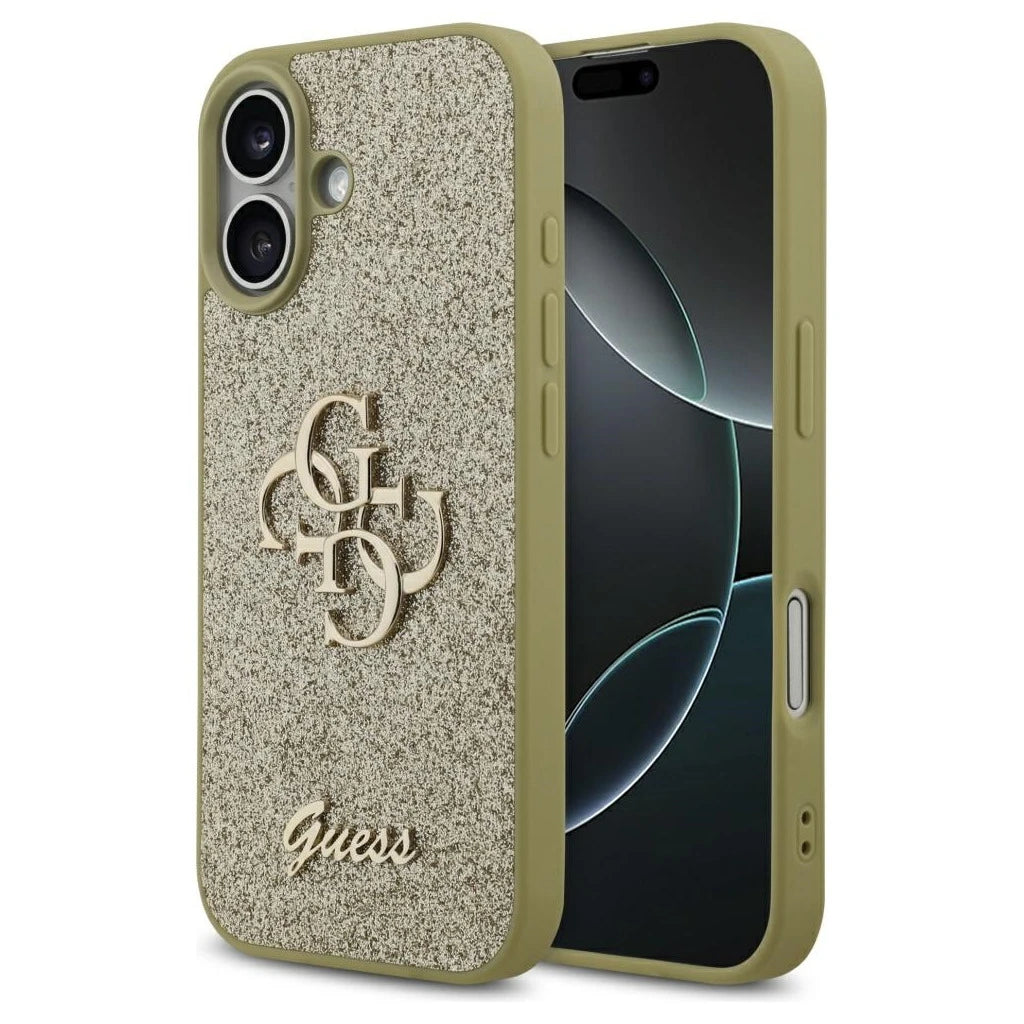 Guess Fixed Glitter Big 4G tok iPhone 17 készülékhez arany -  iPhone 17 tok a Domshop kínálatából