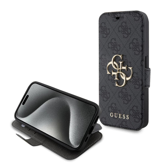 Guess Flip tok szürke GUBKP15L4GMGGR Apple iPhone 15 Pro készülékhez -  iPhone 15 Pro tok a Domshop kínálatából