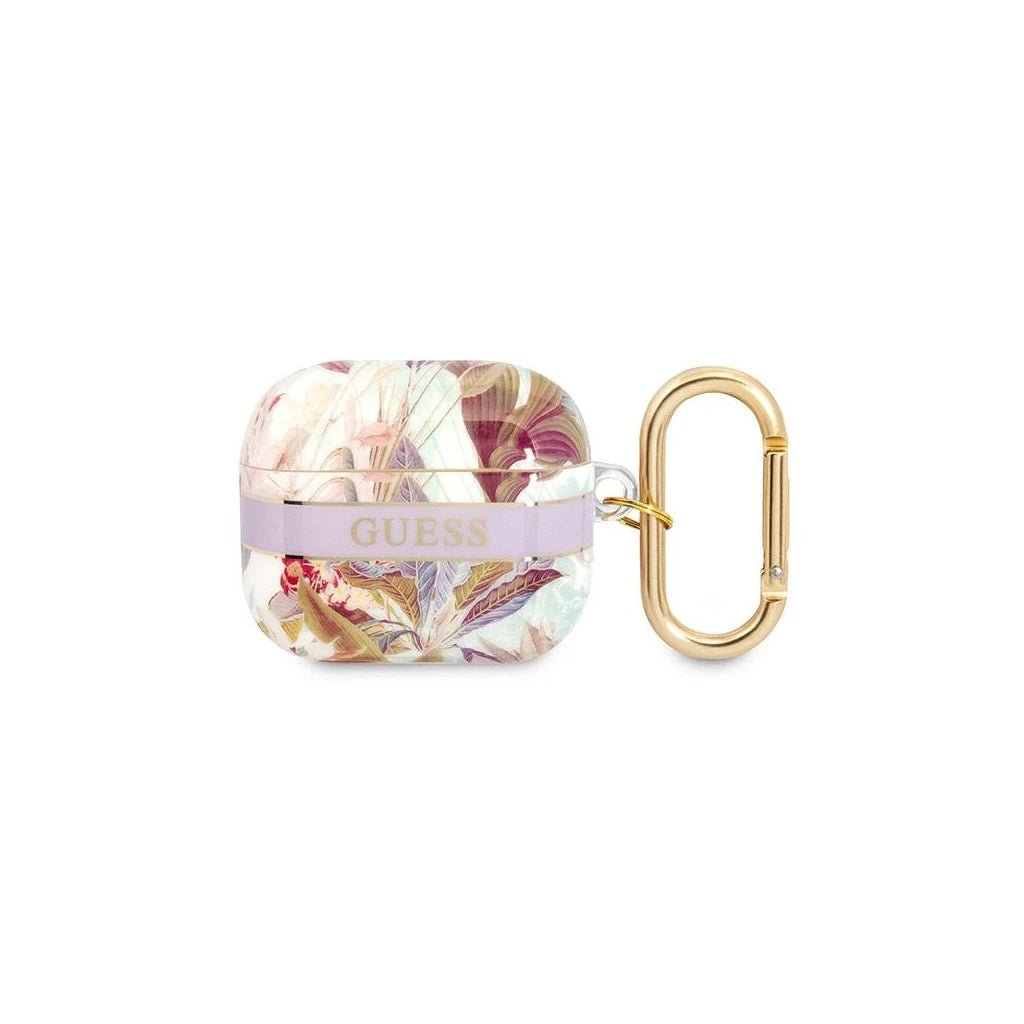 Guess GUA3HHFLU AirPods 3 készülékhez tok Flower Strap Collection lila -  AirPods 3 tok a Domshop kínálatából