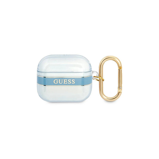 Guess GUA3HHTSB AirPods 3 készülékhez tok Strap Collection kék -  AirPods 3 tok a Domshop kínálatából