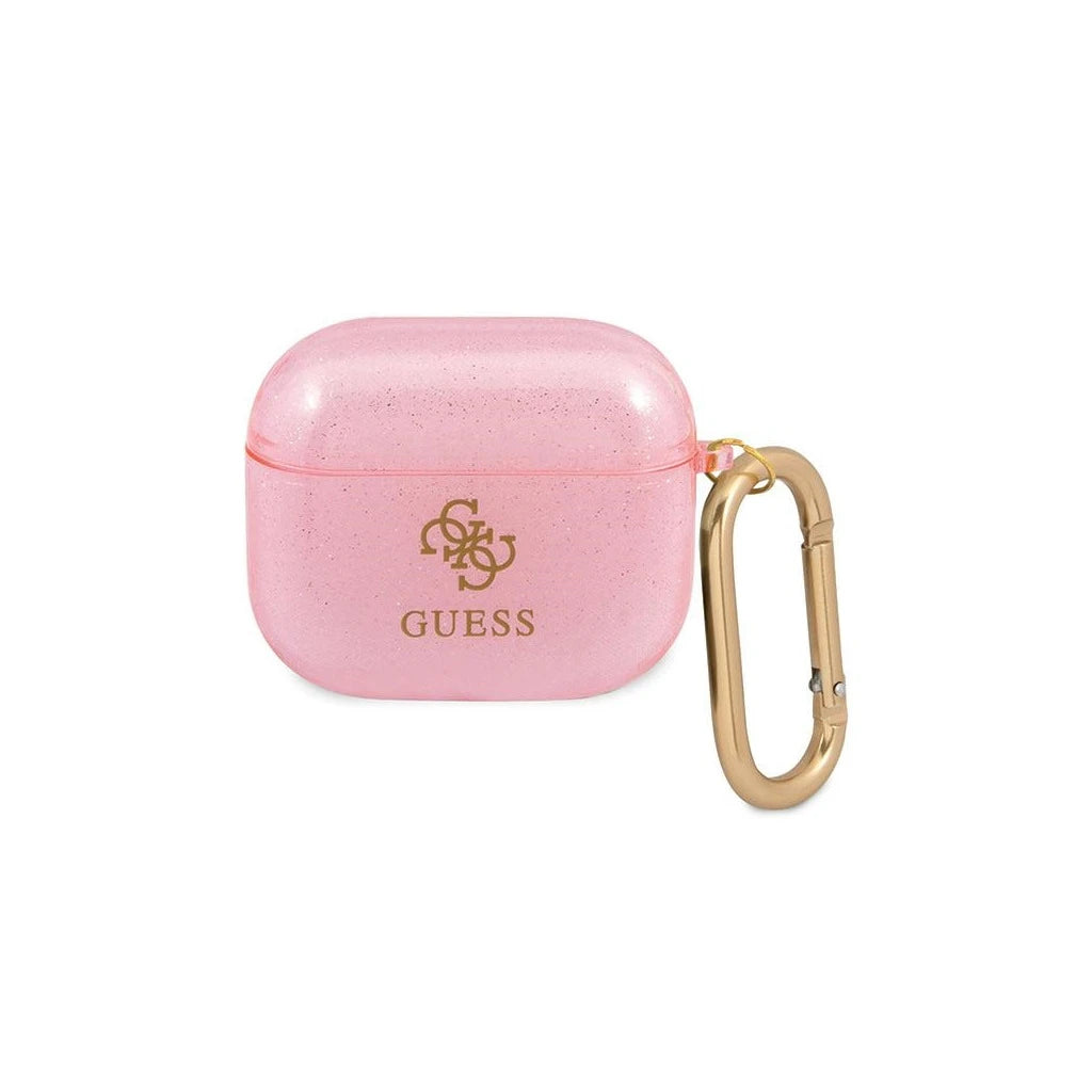 Guess GUA3UCG4GP AirPods 3 készülékhez tok Glitter Collection rózsaszín -  AirPods 3 tok a Domshop kínálatából