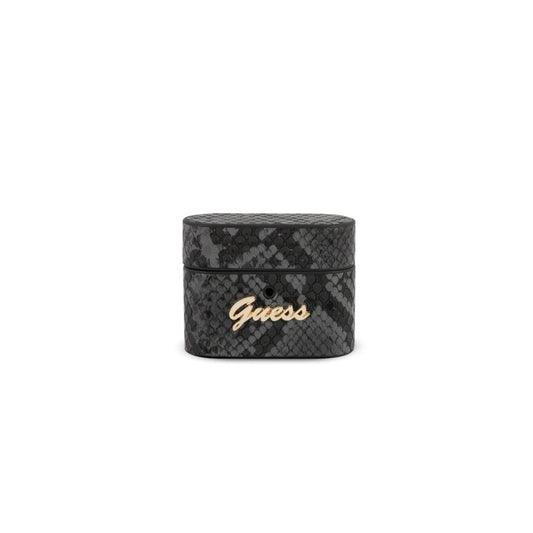 Guess GUACAPPUSNSMLBK AirPods Pro készülékhez tok fekete Python Collection -  AirPods Pro tok a Domshop kínálatából