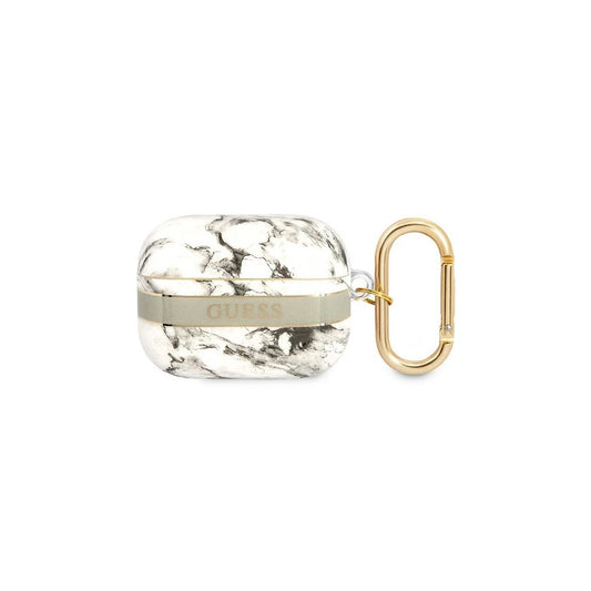 Guess GUAPHCHMAG AirPods Pro készülékhez tok Marble Strap Collection szürke -  AirPods Pro tok a Domshop kínálatából