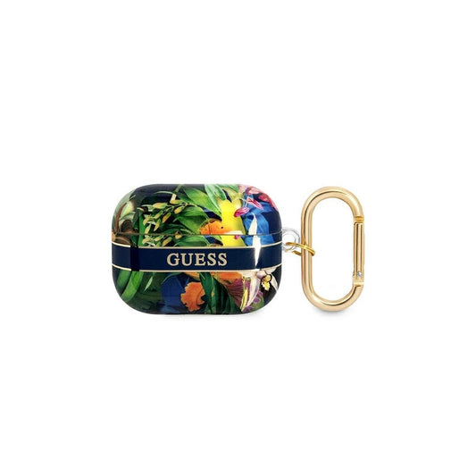 Guess GUAPHHFLB AirPods Pro készülékhez tok Flower Strap Collection kék -  AirPods Pro tok a Domshop kínálatából