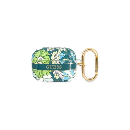 Guess GUAPHHFLN AirPods Pro készülékhez tok Flower Strap Collection zöld -  AirPods Pro tok a Domshop kínálatából