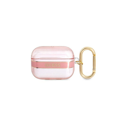 Guess GUAPHHTSP AirPods Pro tok készülékhez Strap Collection rózsaszín -  AirPods Pro tok a Domshop kínálatából
