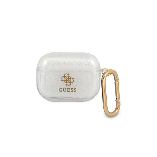 Guess GUAPUCG4GT AirPods Pro tok készülékhez Transparent Glitter Collection -  AirPods Pro tok a Domshop kínálatából