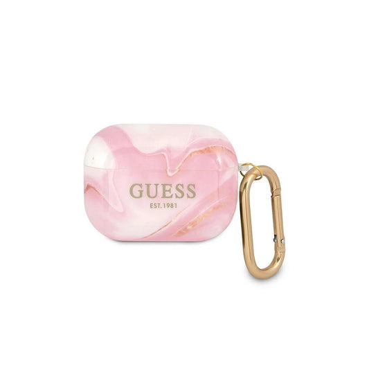 Guess GUAPUNMP AirPods Pro készülékhez tok rózsaszín Marble Collection -  AirPods Pro tok a Domshop kínálatából