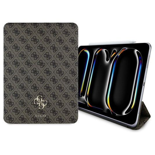Guess GUFC13PM24PS4SGW iPad Pro 13" 2024 készülékhez tok Magnetic 4G Big Logo barna -  iPad Pro 13" (2024) tok a Domshop kínálatából