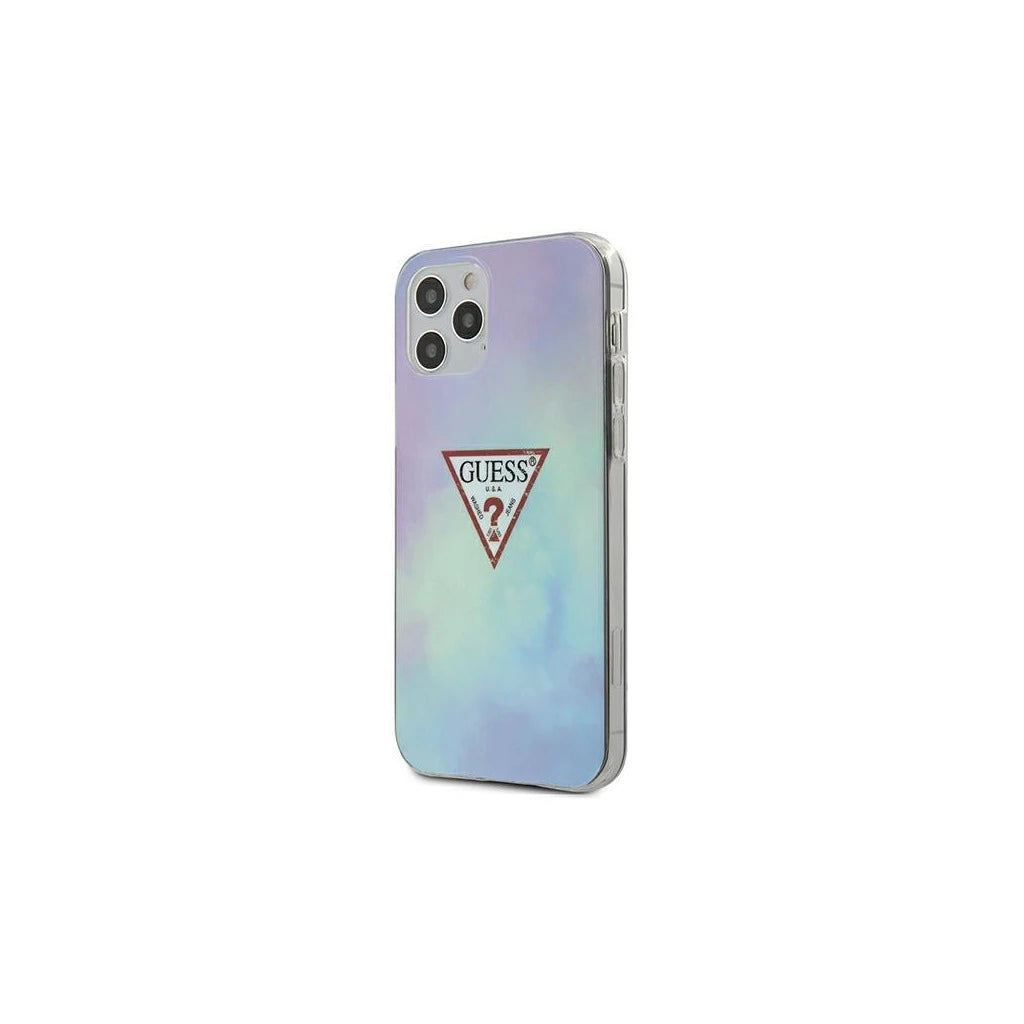 Guess GUHCP12LPCUMCGC02 iPhone 12 Pro Max készülékhez keménytok Tie & Die Collection kék -  iPhone 12 Pro Max tok a Domshop kínálatából