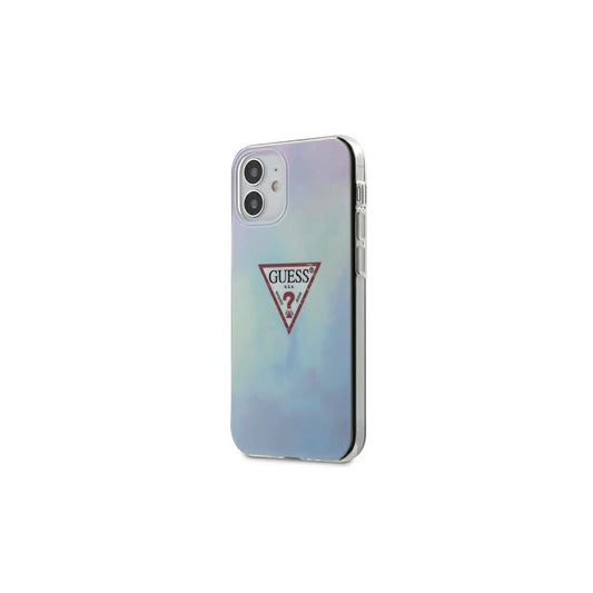 Guess GUHCP12SPCUMCGC02 iPhone 12 mini készülékhez 5,4 hüvelykes kemény tok Tie & Die Collection kék -  iPhone 12 Mini tok a Domshop kínálatából