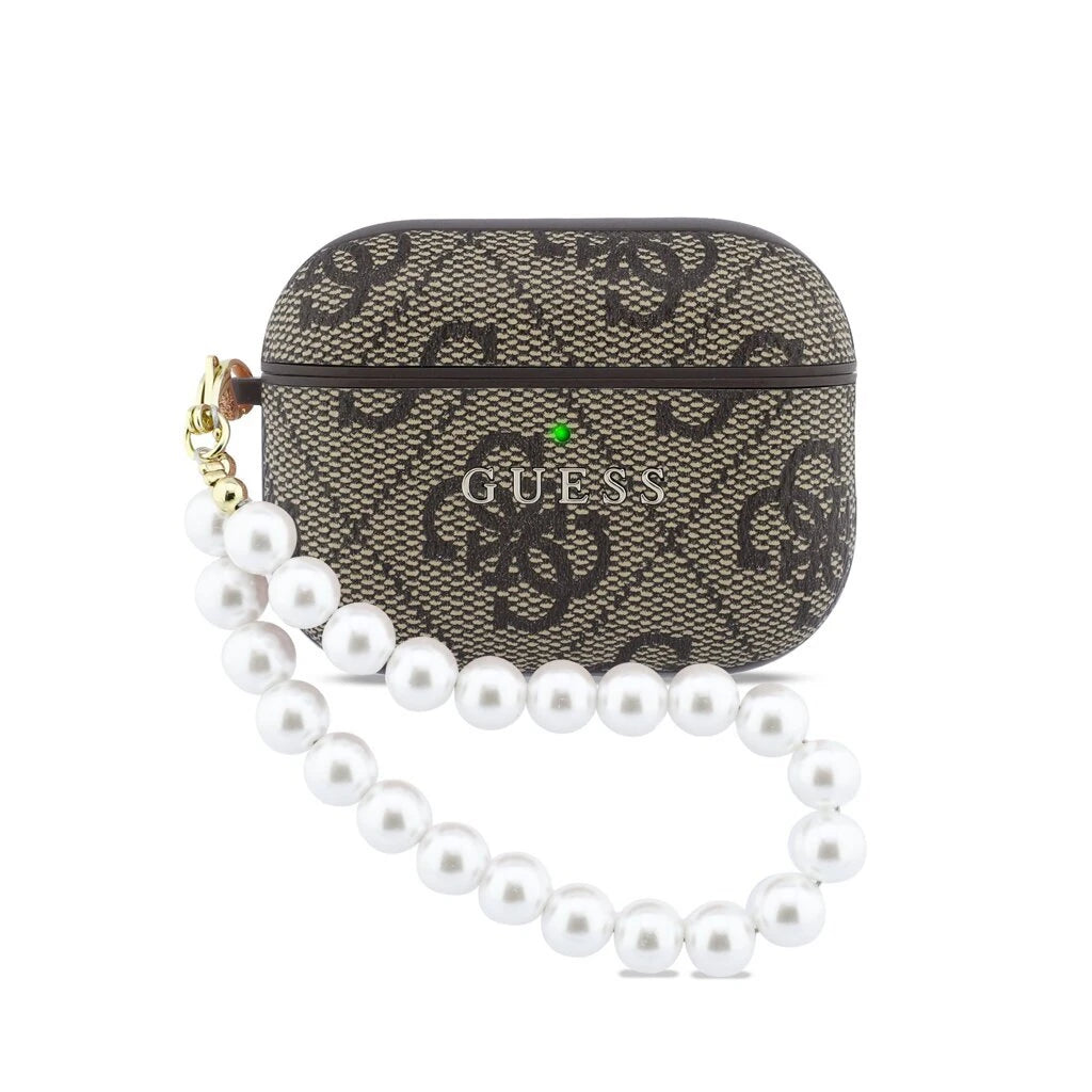 Guess PU 4G Classic Logo Pearl Strap tok AirPods Pro 3 készülékhez barna -  AirPods Pro 3 tok a Domshop kínálatából