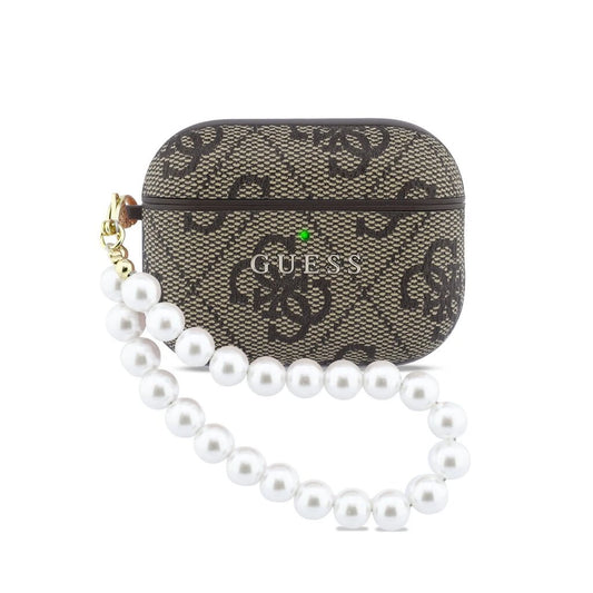 Guess PU 4G Classic Logo Pearl Strap tok AirPods Pro 3 készülékhez barna -  AirPods Pro 3 tok a Domshop kínálatából