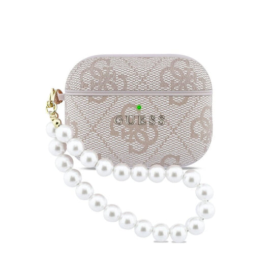 Guess PU 4G Classic Logo Pearl Strap tok AirPods Pro 3 készülékhez rózsaszín -  AirPods Pro 3 tok a Domshop kínálatából