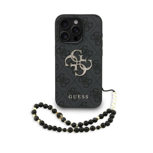 Guess PU 4G Metal Logo Strap tok iPhone 15 Pro Max készülékhez fekete -  iPhone 15 Pro Max tok a Domshop kínálatából
