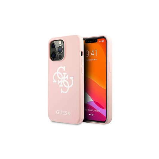 Guess Silicone 4G Logo kemény tok iPhone 13 Pro Max 6,7" készülékhez, rózsaszín -  iPhone 13 Pro Max tok a Domshop kínálatából