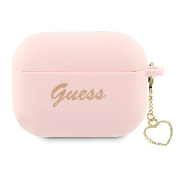 Guess Silicone Charm Heart Apple AirPods Pro 2 tok , rózsaszín -  AirPods Pro 2 tok a Domshop kínálatából