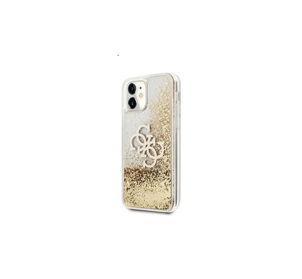 Guess TPU Big 4G Liquid Glitter Gold Apple iPhone 11 hátlap tok, átlátszó -  iPhone 11 tok a Domshop kínálatából