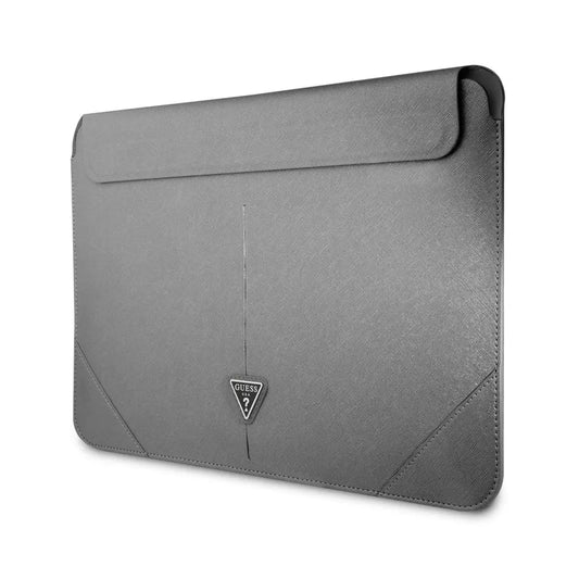 Guess laptop táska ezüst 14″ GUCS14PSATLG -  12-14" laptop táskák a Domshop kínálatából