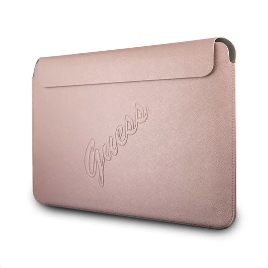 Guess laptop táska pink 13″ GUCS13PUSASPI -  12-14" laptop táskák a Domshop kínálatából