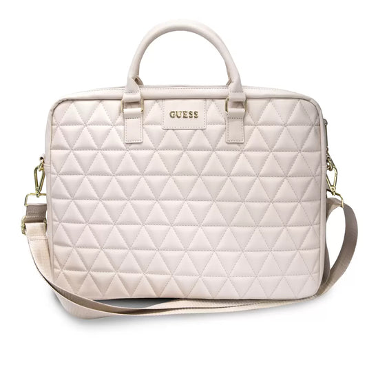 Guess laptop táska rózsaszín 15″ GUCB15QLPK -  15-16" laptop táskák a Domshop kínálatából