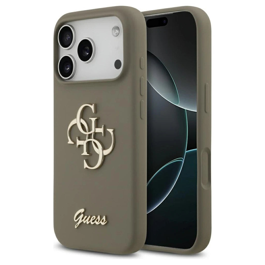 Guess szilikon Big 4G Script tok iPhone 17 Pro Max készülékhez barna -  iPhone 17 Pro Max tok a Domshop kínálatából